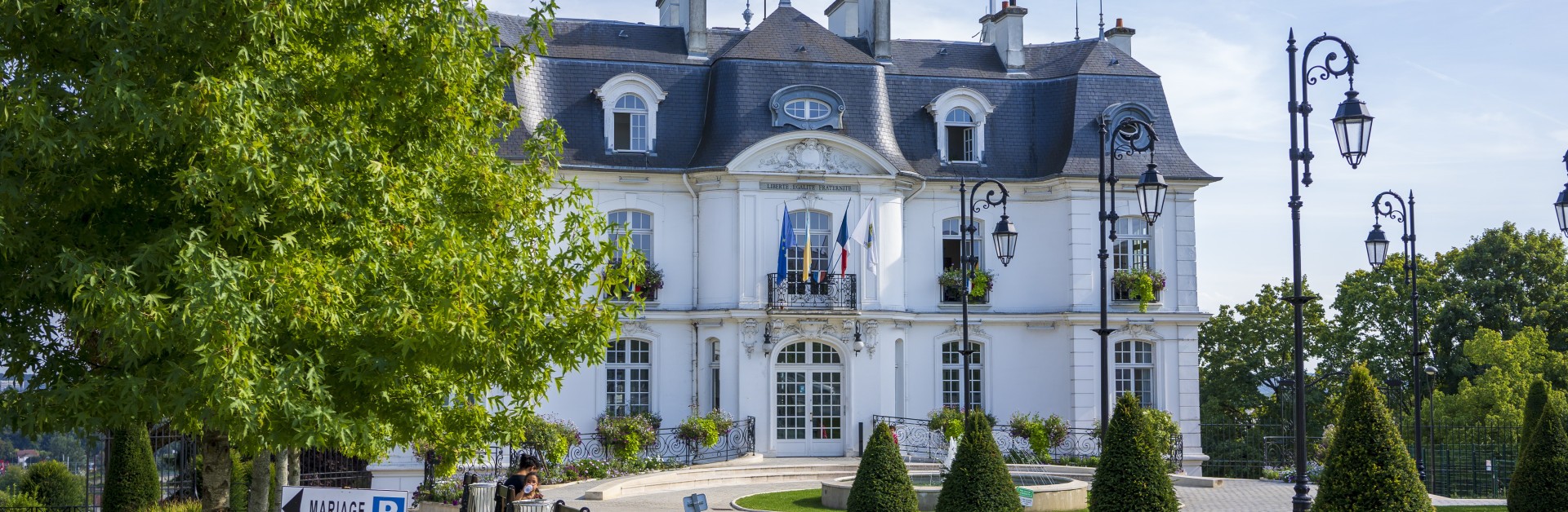 vue sur l'hôtel de ville