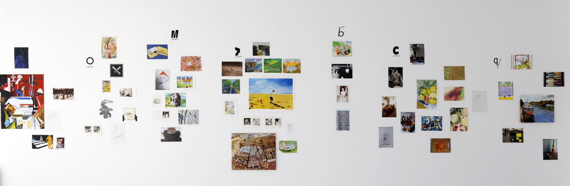 Abécédaire vue expo