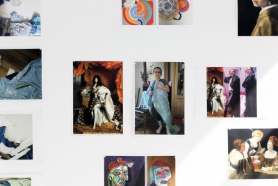 Vue de l'exposition "Abécédaire" des ateliers de l'École d'art - Agrandir l'image 1 sur 3, fenêtre modale